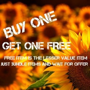 BOGO on everything 😲 please share!!